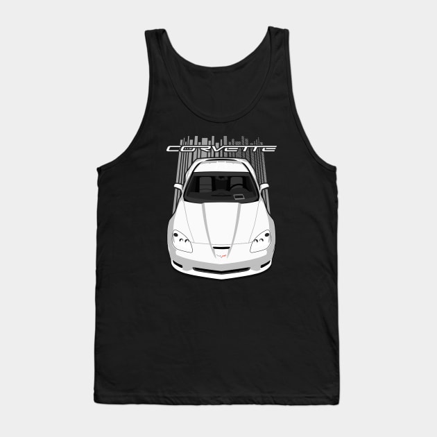 Corvette C6 Z06 - White Tank Top by V8social